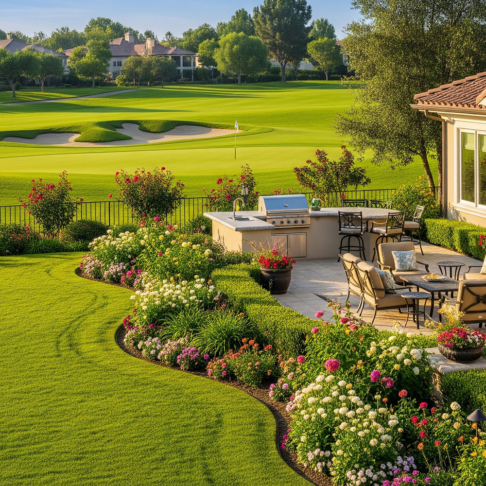 Golf Course Landscape Design for my Backyard | Sol & Arbor