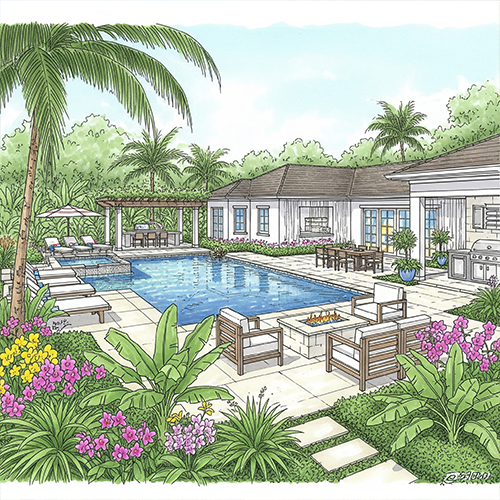 Entire Landscape Design | Sol & Arbor Landscape Design